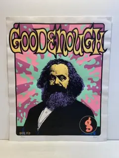 kozikコジック goodenough マルクス シルクスクリーン 藤原ヒロシ GOODENOUGH x Frank Kozik マルクスポスタ1st AP版 - メルカリ