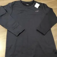新品未使用☆PUMA　ネイビーTシャツ 裏起毛