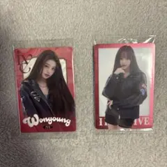 IVE Wonyoung Liz カード 2枚セット
