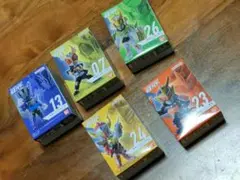 仮面ライダー アクションフィギュア 6体　コンバージモーション　シークレット