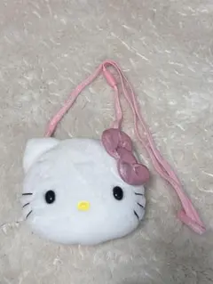 ハローキティ 顔型ポーチ