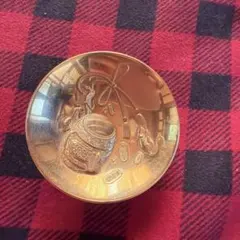 24K金メッキ 装飾皿 バレルとネズミのデザイン