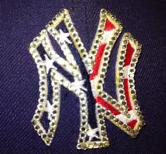 NEW ERA 59FIFTY ヤンキース 7 5/8 ラインストーン キャップ