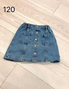 デニムスカート 120 GU