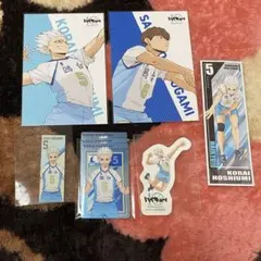 ハイキュー　星海光来　昼神幸郎　鴎台高校