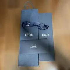 Dior ネクタイ　ギフトボックス ネイビー
