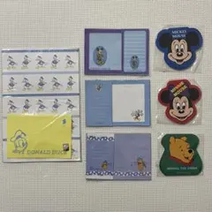 当時物★平成レトロ　Disney ディズニー　ヴィンテージ　正規品　レター　メモ