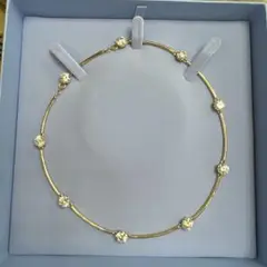 スワロフスキー costella choker ネックレス　ゴールド