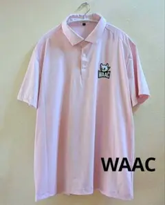WAAC PLAYERS EDITION 半袖ポロシャツ ピンク XL ワックのサムネイル