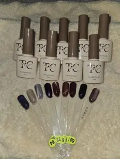 TFC ジェルネイルポリッシュ 9本セット