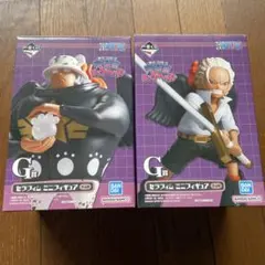 ワンピース 一番くじ Sベア　Sホークのセット