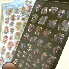 2点　硬い　シールセット