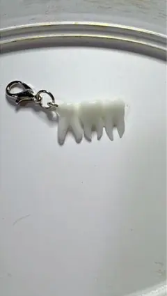 歯のモチーフ チャーム キーホルダーのサムネイル