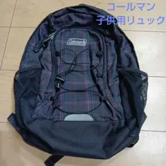 Coleman チェック柄 子供用リュック