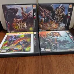 3DS モンスターハンター クロス・3G・4・4G　ゲーム　まとめ売り