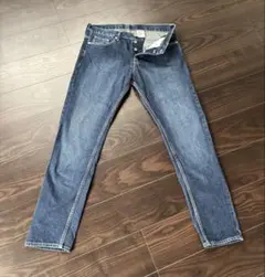 【H&M】 スリムテーパードデニムパンツ 33/32