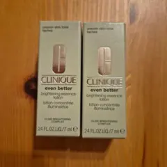 《CLINIQUE》イーブンベター ブライトエッセンスローション 7ml×2のサムネイル
