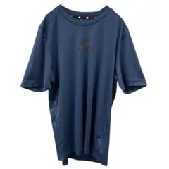 ★美品★ adidas アディダス　Tシャツ　半袖　S ネイビー　メンズ