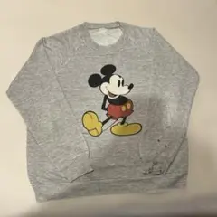 Disney ミッキー　トレーナー　スウェット　ヴィンテージ