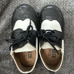 フォーマルシューズ ブラック/ホワイト 17.0 cm