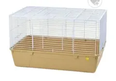 小動物用ケージ 本体 ブラウン×ホワイト(消毒済み) 小動物用ケージ 本体 ブラウン×ホワイト(消毒済み) - メルカリ
