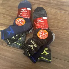 【新品】　MIZUNO ミズノ　ソックス　6足組　23-25