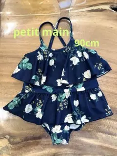 【9】 プティマイン　水着　女の子　90 夏　花柄