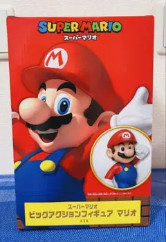 [新品未開封] スーパーマリオ ビッグアクションフィギュア マリオ 約30cm