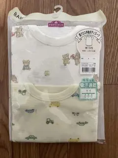 【新品未使用】半袖ボディスーツ 2枚セット 80サイズ