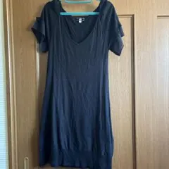 ESPRIT ブラック ミニワンピース 38のサムネイル