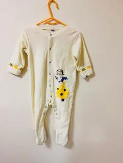 新品タグ付き ベイビー！ 足付きロンパース 2枚組