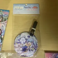 雪ミク+アローラロコン ストラップ＆缶バッジ 3個セット+ラゲッジタグ