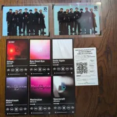 BE:FIRST　タワレコ　コラボカフェ 特典クリアカード、コンプリートセット