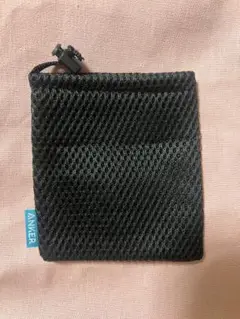 Anker モバイルバッテリー　メッシュポーチ 黒