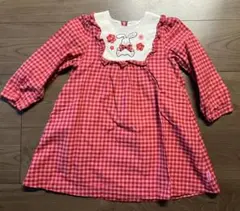 ミキハウス　【チエコサク】ワンピース 100cm