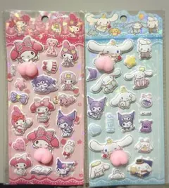 マイメロディ・シナモロールおしりシールセット