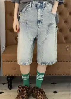 【NKJ 2025AW】DOUBLE KNEE HARF PANTS ニコアンドのサムネイル
