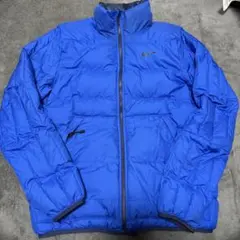 NIKE リバーシブル ダウンジャケット ブルー ネイビー