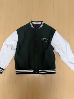 BACK NUMBER スタジャン グリーン ホワイト M