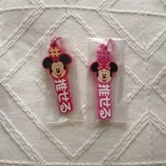 ディズニー　ハッシュタグつける 推せる ミッキー・ミニーセット