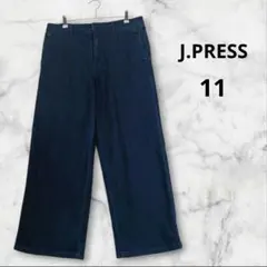 ジェイプレス　デニム　ワイド　ストレート　インディゴブルー 11 オンワード樫山のサムネイル