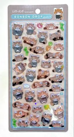 【正規品】ボンボンドロップシール　BONBON DROP レッサーパンダ