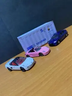 トミカ　 ポルシェボクスター　HONDANSX TOYOTAカムリ
