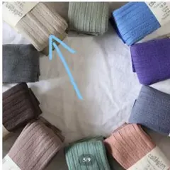 Collegien リブタイツPetite Taupe 3-4Y