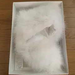 振袖用ストール　羽毛　成人式
