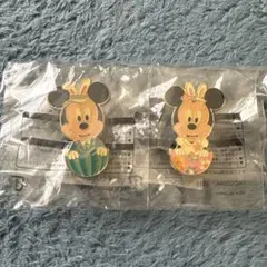 ミッキー ミニー ディズニーイースターピンバッジ セット
