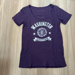 シップス　GEORGETOWN 半袖Tシャツ パープルのサムネイル