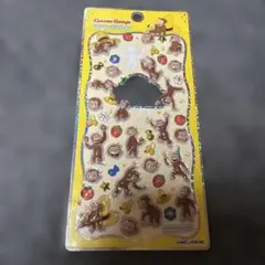 おさるのジョージ　プチドロップステッカー