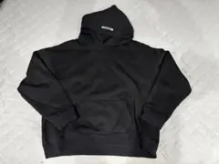 ESSENTIALS ブラック フードパーカー　黒
