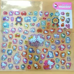 Sanrio ハローキティ キラキラシール 100ピース